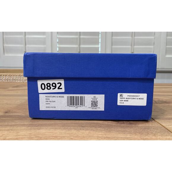 Stuart Weitzman Nudistcurve 50 Wedge Adobe Patent Leather Size 9.5 US 40 EU NIB - Picture 11 of 13